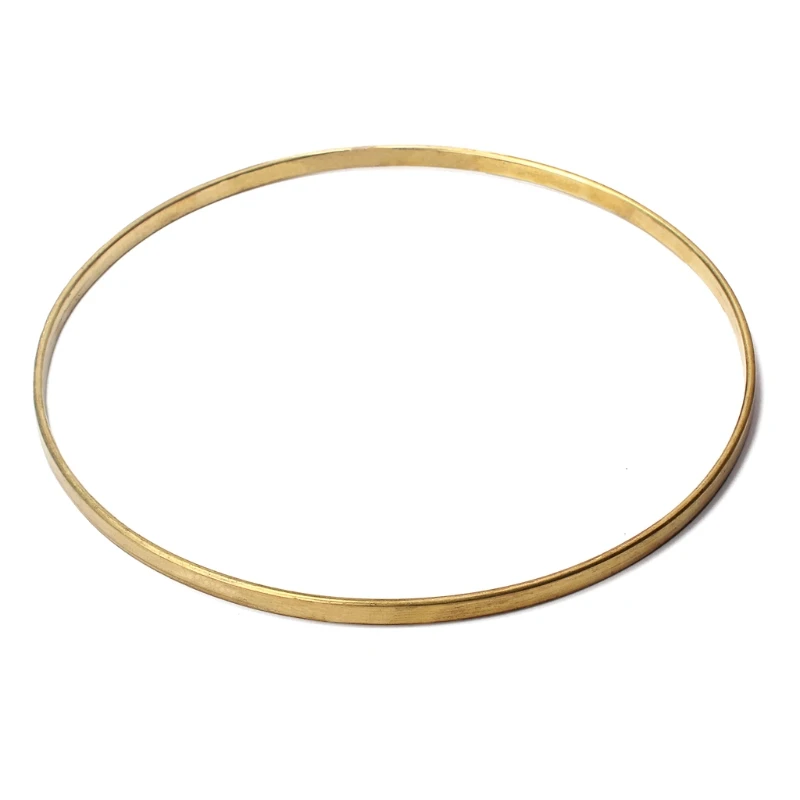 Brass Banjo Hoop Tension Flanges for Banjo Guitar Parts Accessories 11 Inch