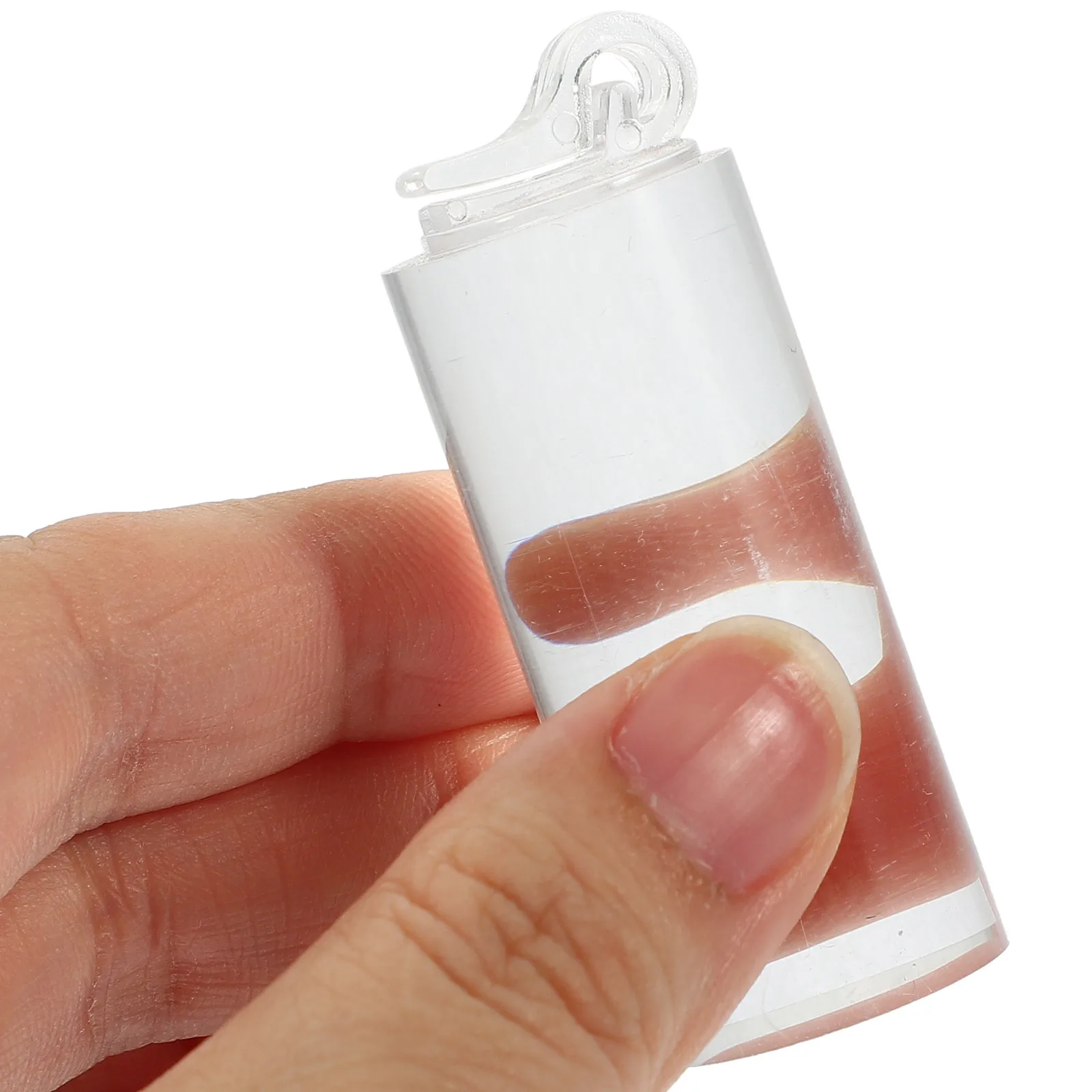 

Transparent Acrylic Ring Display Stand Countertop Jewelry Holder for Frame Finger