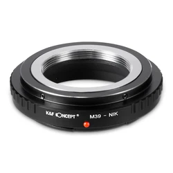 K&F Concept M39-NIK Z Lens Adapter for Leica M39 Mount Lens to Nikon Z Mount Camera Zfc Z30 Z50 Z5 Z6 Z6II Z7 Z7II Z8 Z9