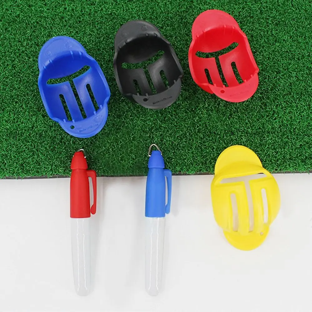 Sport Tool Putting Positionering Aids Golf Tool Golfbal Marker Golf Mark Stencil T Line Marker Uitlijning Tool