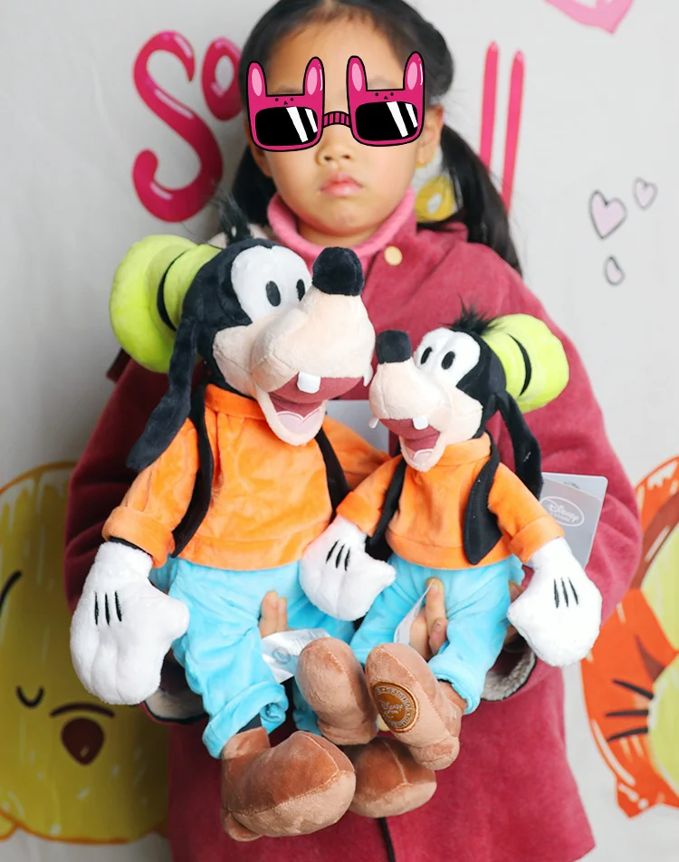 30/40cm Goofy Goof Hund Plüsch Anime Spielzeug Cartoon Mickey Mouse Fun House Puppen Niedliche Weiche Stofftiere Geschenk für Kinder Mädchen – Detail 1