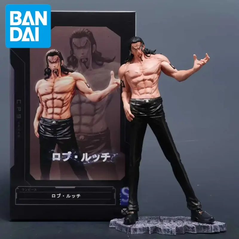 

23 см Bandai ONE PIECE Nautical King POP Rob, Lu Qi, фигурка, модель из ПВХ, статуя, коллекция кукол, игрушки, подарок