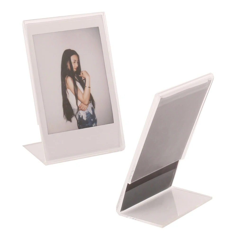 Acrylic Mini Instant Photo Frame Mini Photo Picture Frame Small Picture Holder for Fujifilm Instax Mini 11/9 Instant Camera Film