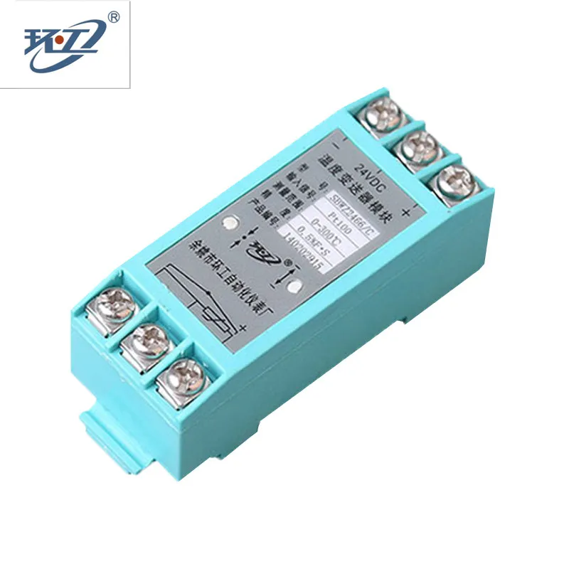 

SBWZ2466 Rail-mounted Temperature Transmitter Module Pt100 Thermal Resistance 4-20ma