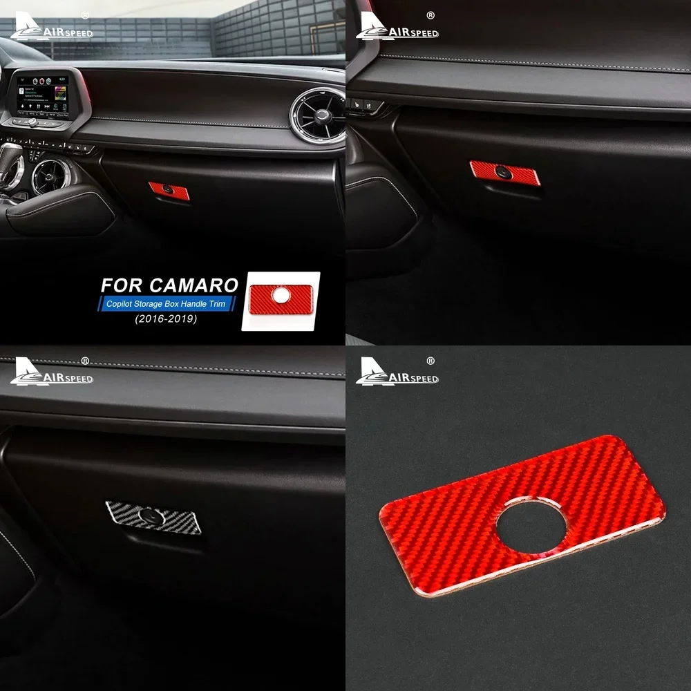 

Мягкая наклейка из углеродного волокна для Chevrolet Camaro 2016-2023: Декоративная отделка приборной панели, универсальные стильные автоаксессуары
