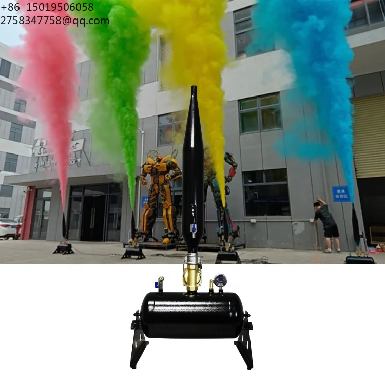 4 -in -1 Water Confetti Streamer Powder Cannon Machine for Stadium Baby Gender Reveal  Stage Show Music Festival Wedding Party