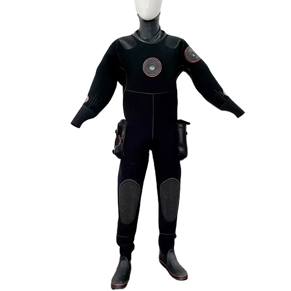 Chloroprene Rubber Functional Waterproof, Cold Proof Heavy-duty Underwater Dry Diving Suit