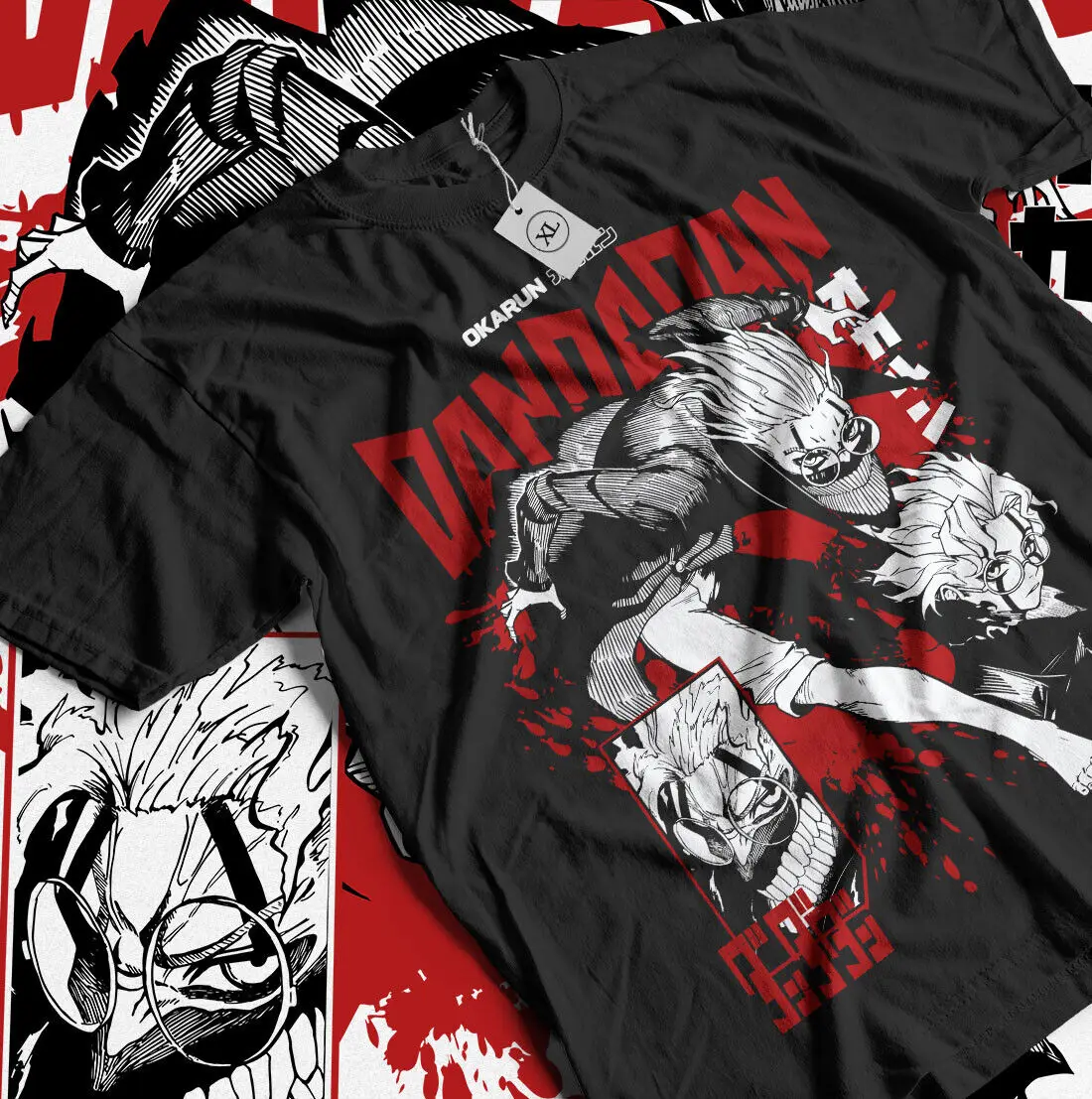 Dandadan Okarun Tişört Okarun Momo Ayase Özel Hediye Gömlek Tüm Ebatlar