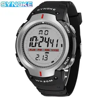 Fashion Men's Watch Outdoor Sports Large Screen Men's Multifunctional Watch Alarm Clock Timing Electronic Watch reloj hombre