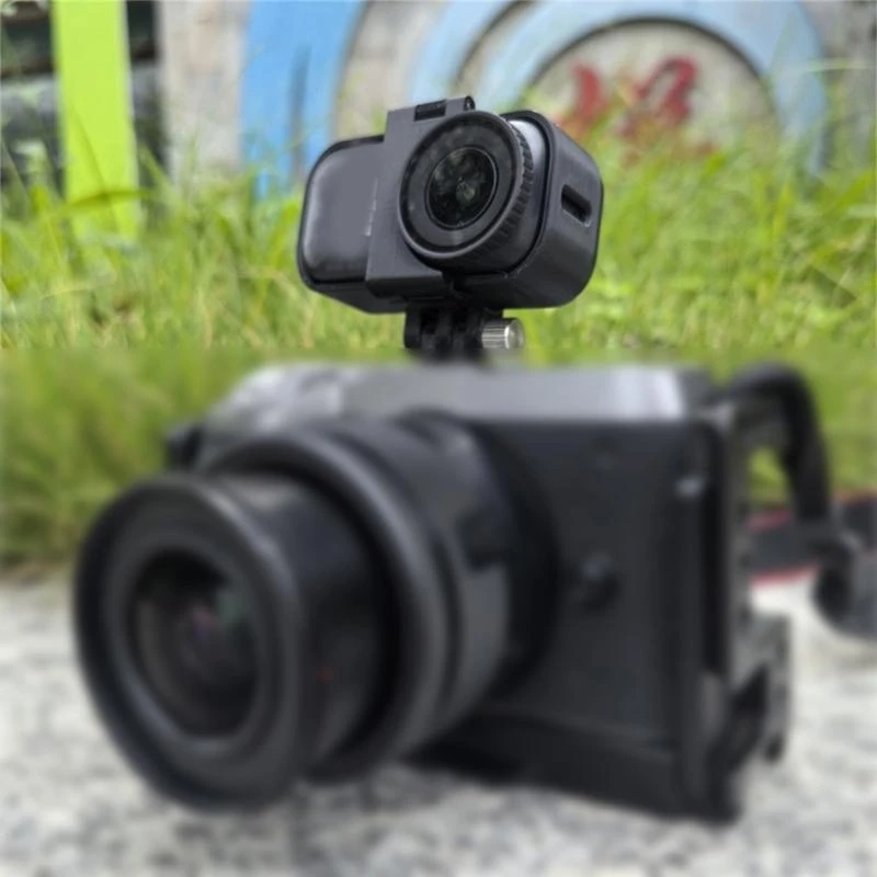 مشبك آمن على دعامة تثبيت توسيع الحذاء الساخن لكاميرا الحركة بزوايا قابلة للتعديل وتبديد الحرارة K1KF #1