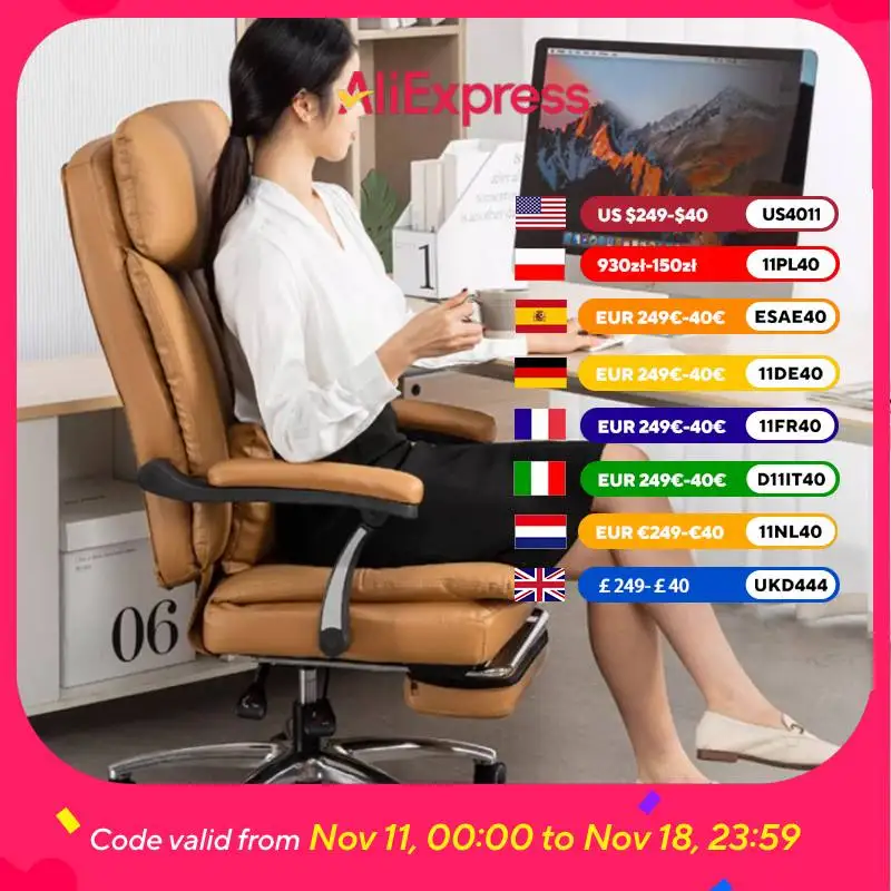 

Cushion Vintage Office Chair Orgonmic Dining Executive Gaming Office Chair Ergonomic Armchair Sillas De Oficina Furniture