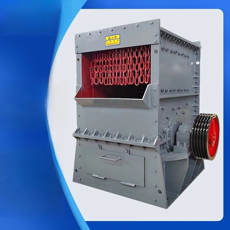 Box crushing sand making machine large inlet construction waste