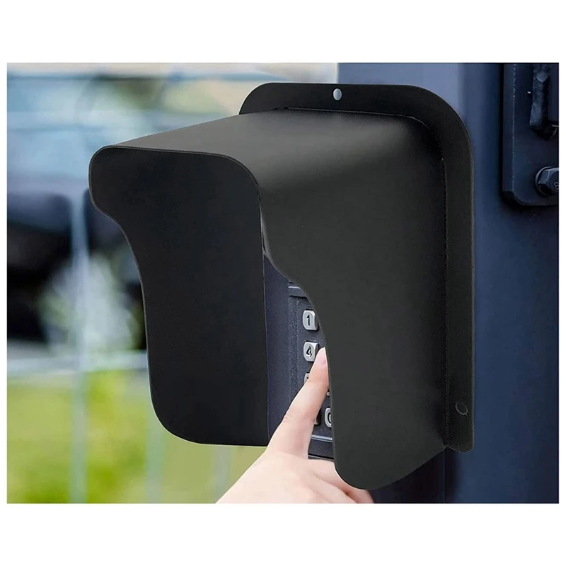 Metal Doorbell Protector Cover Doorbell Cover Keypad Cover, Compatible With Most Video Doorbell