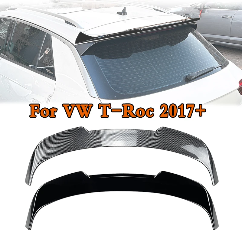 

For VW T-Roc 2017+ Top Wing Car Tail Wing Fixed Wind Spoiler Rear Wing Auto Modified Decoration Parts