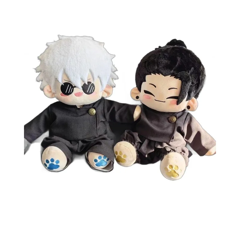 40cm Jujutsu Kaisen Plushies Doll Character Plush Bear Geto Suguru Satoru Gojo Cotton Doll Kawaii Anime Toys Gifts for Kids