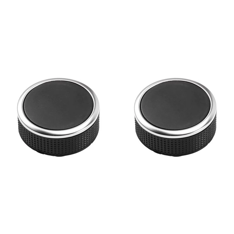 2X For Toyota 2019-2023 Avalon Instrument Navigation Central Control Screen Audio Button Cap Volume Knob