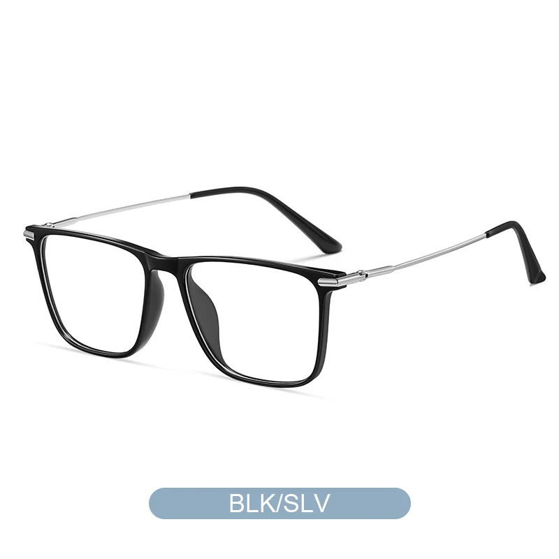 VICKY Titan klassische Herren-Lesebrille mit quadratischem Rahmen, Anti-Blaulicht-Lesebrille, Myopie, kann individuell angepasst werden, Brillen 007 3