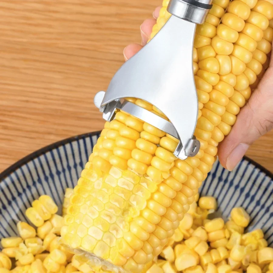 304 stainless steel corn peeler, corn kernel separator, corn peeling knife, kitchen small tool