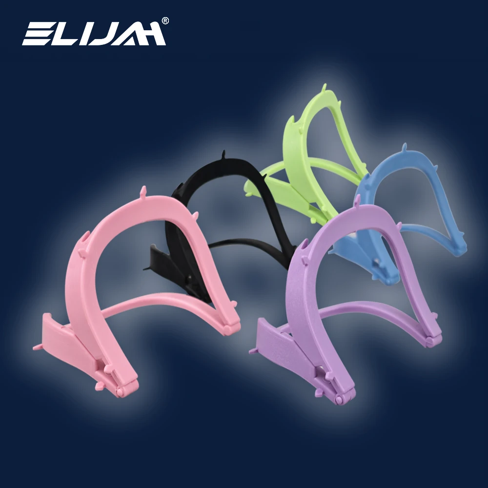 

ELIJAH Dental Frame Foldable Plastic Rubber Dam Sheets Bracket Dental Operation 134℃ Oral Barrier Tools Dentistry Tools