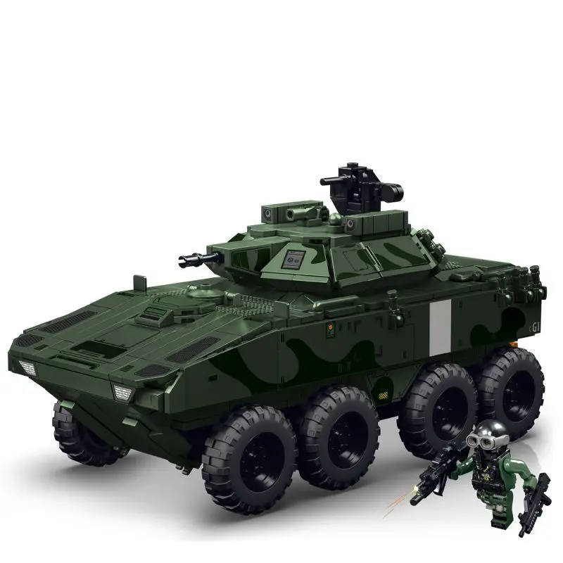 

Military vehicle Delta operation LAV-G1 battle tank building set for adults - a challenging and educational toy for high-level p