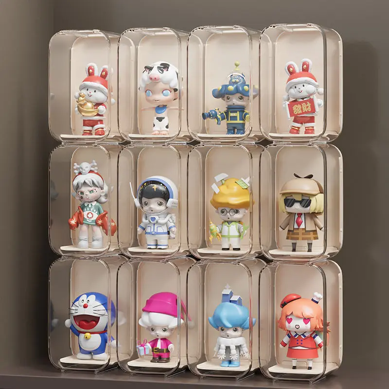 

Stackable Acrylic Display Case for Figures,Clear Dustproof Display Cabinet Box for Minifigures Action Figures,Collectibles,Toys