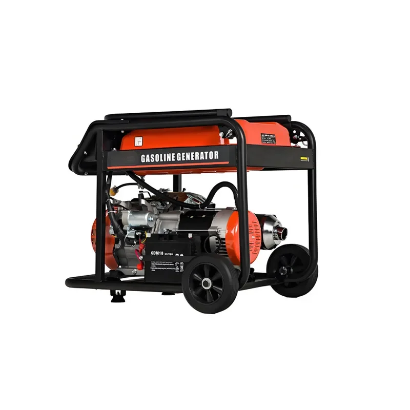 Portable Home Use Generator 3KW 9KW AC Output 380V 4-Stroke Air-Cooled Electric Start/Remote Start System 60Hz Auto