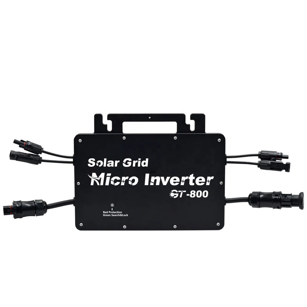 Microinverter on-Grid Solar Inverter Photovoltaic Grid Connected Micro Inverter Tie Solar Power System Wave Pure 600w 800w