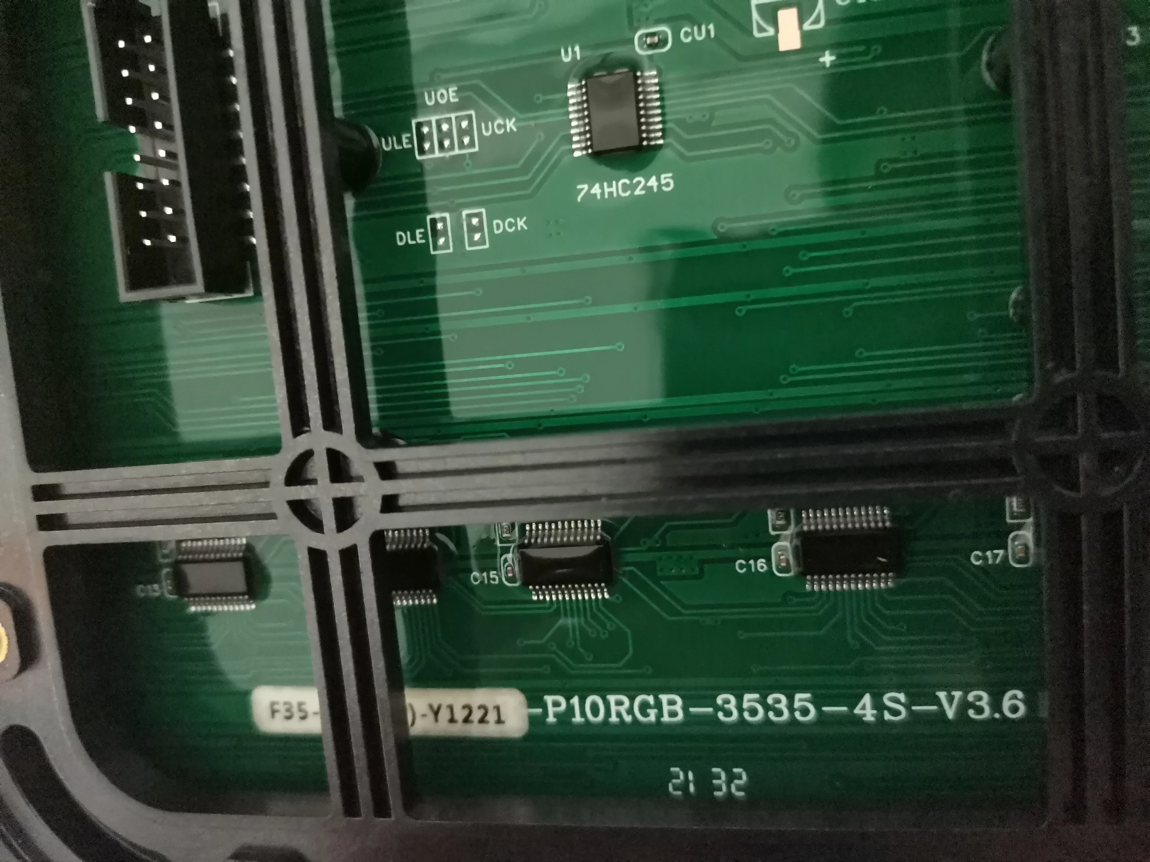 P10 LED Display Panel Module,RGB P10 LED Sign Panel 32x16 Pixel,LED Large Screen Panel 320x160mm,TV Video Wall Components.