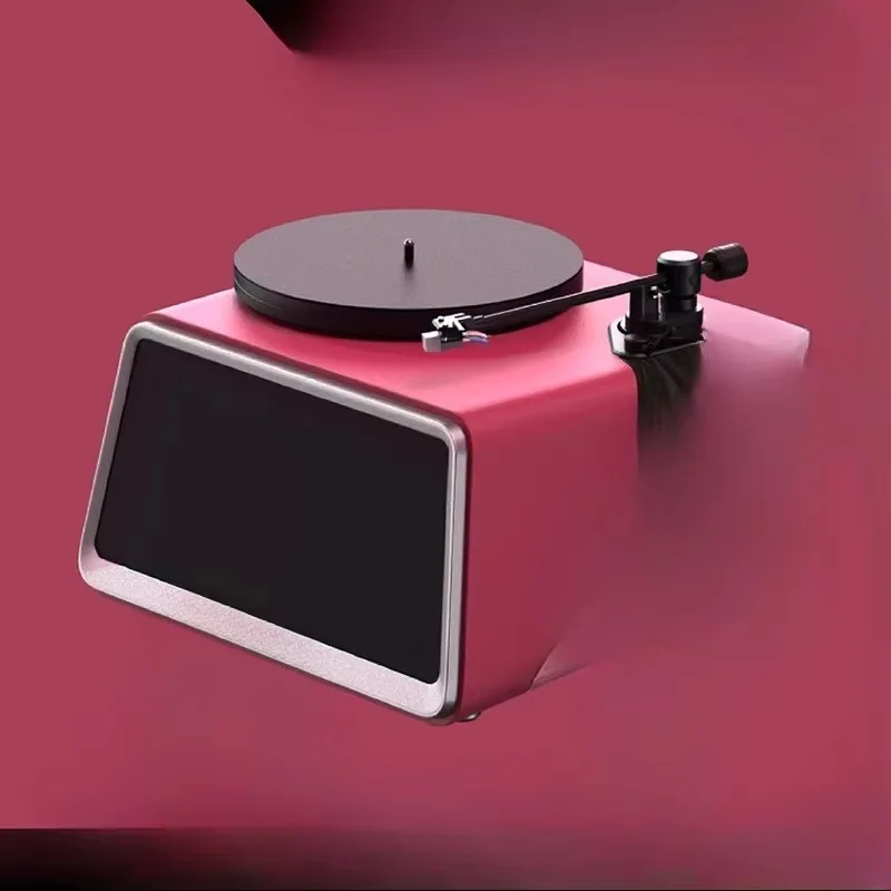 Vinyl record player Bluetooth speaker, art collection living room home decoration