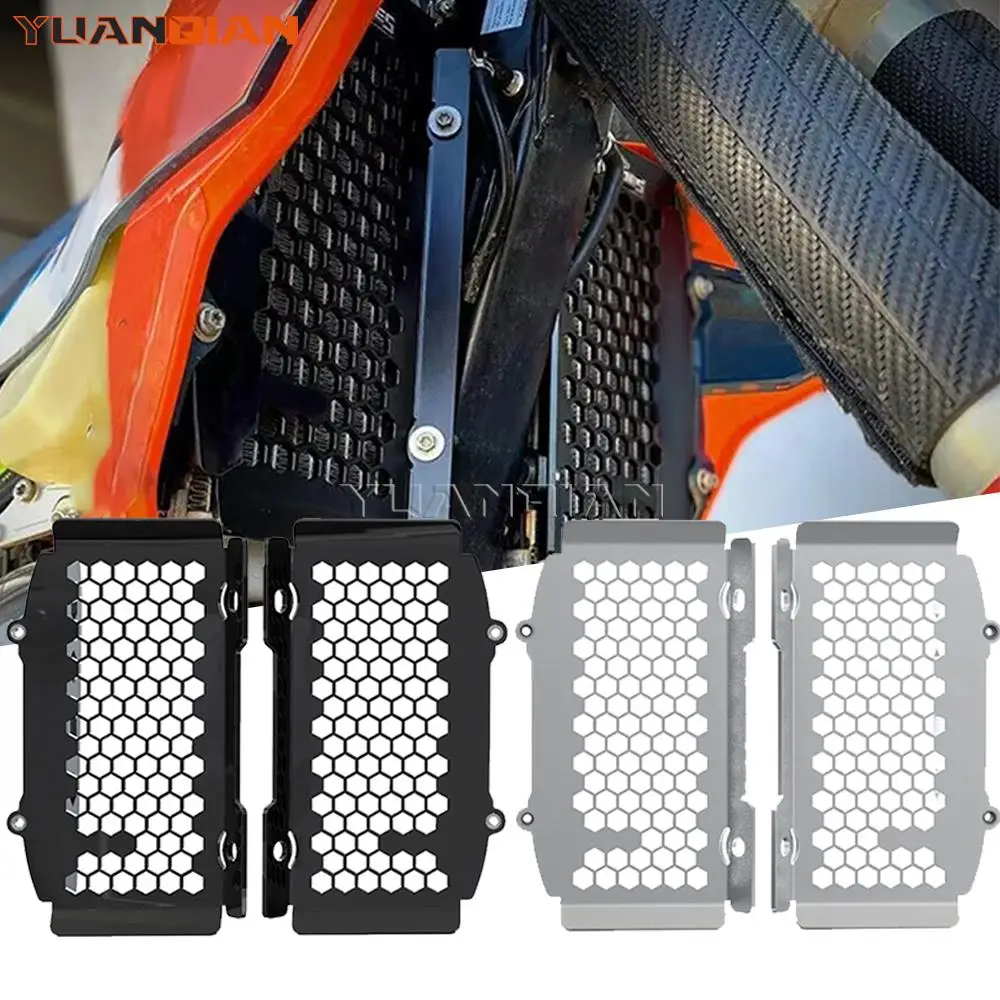 

For EXC-F EXCF XC-F XCF 250 350 450 500 2023 2022 2021 2020 Motorcycle Accessories Radiator Grille Guard Cover Protection