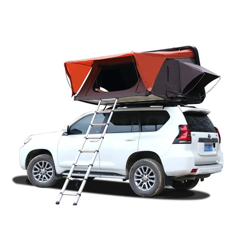 Outdoor Self-driving Tour Car Tent Rainproof Aluminum Alloy Hard Shell Off-road Vehicle Rollover