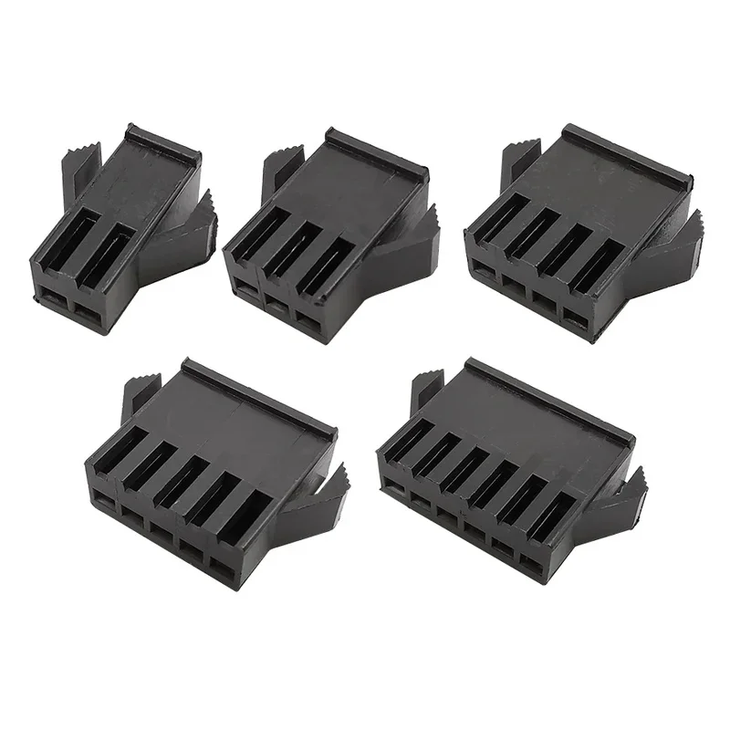 10 Sets JST SM 2.54mm 2/3/4/5/6/7/8Pin Male Female Plug Socket Housing Terminal Connector SM-2P SM-2R JST SM2.54