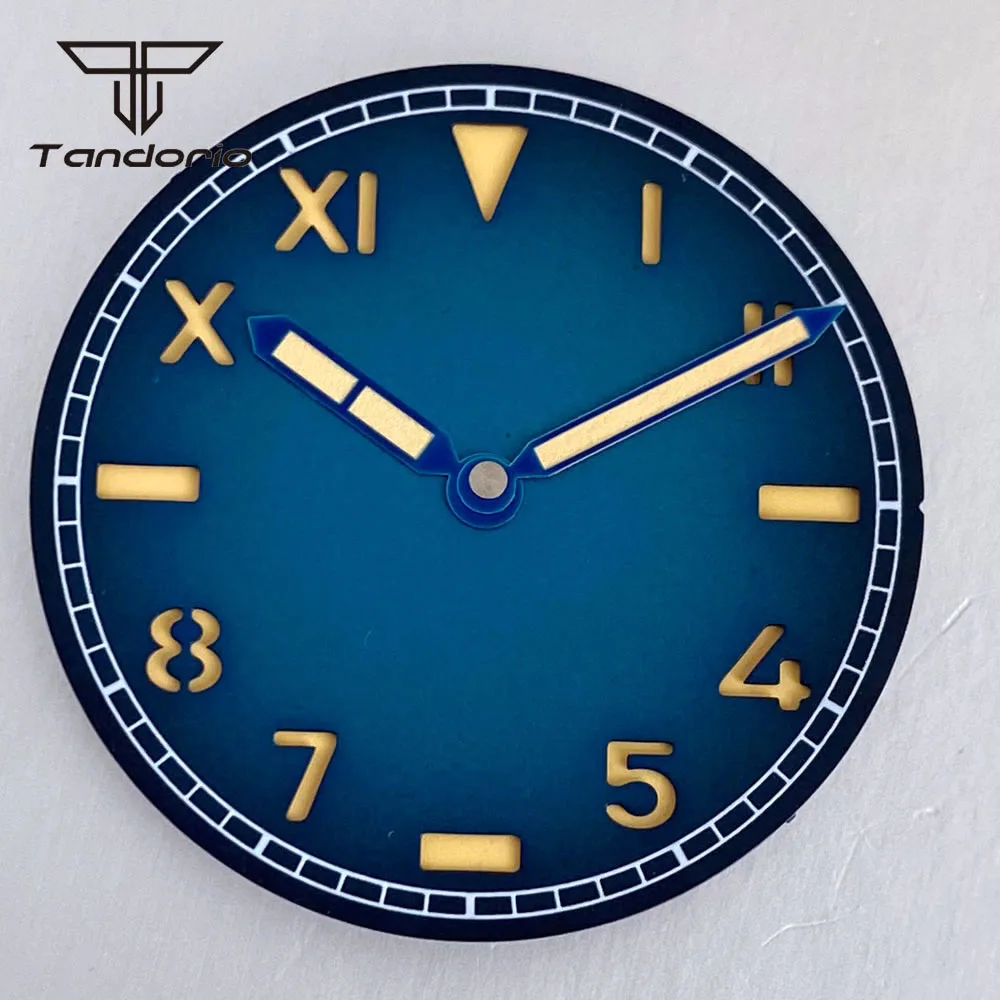 35mm*0.7mm Sandwich Watch Dial Face & Hands Set Fit NH35 NH36 NH38 Miyota8215 8205 821A DG2813 ETA2824 PT5000 ST2130 Movement