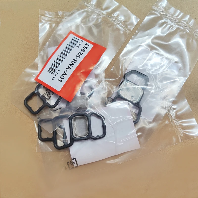 OEM# 15826-RNA-A01 VVT Variable Timing Spool Solenoid Valve Gasket Filter For Honda Civic 06-14 Accord 15826 RNA A01 15826RNAA01