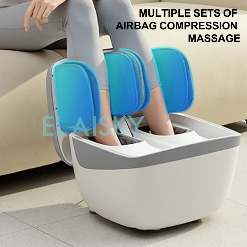 Electric Massager Fully Automatic Massage Leg Foot Integration Heating Multi Functional Foot Therapy Machine Compress Machine