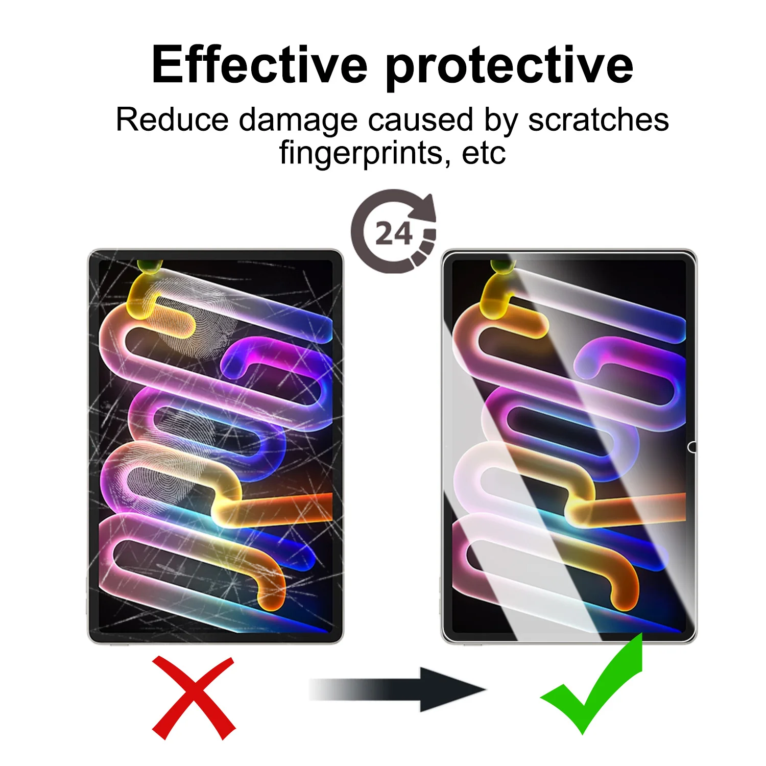 For Lenovo Xiaoxin Pad Pro GT 11.1inch 2025 Tempered Glass Screen Protector Easy Auto-alignment Installation Kit For Lenovo Pad - Image 2