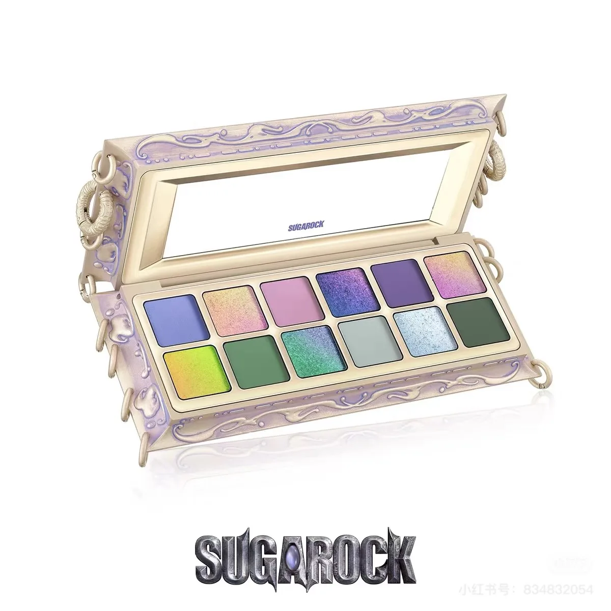 Sugarock 12 Colors Eyeshadow Palette Chameleon Matte Shimmer Eye Shadow Makeup