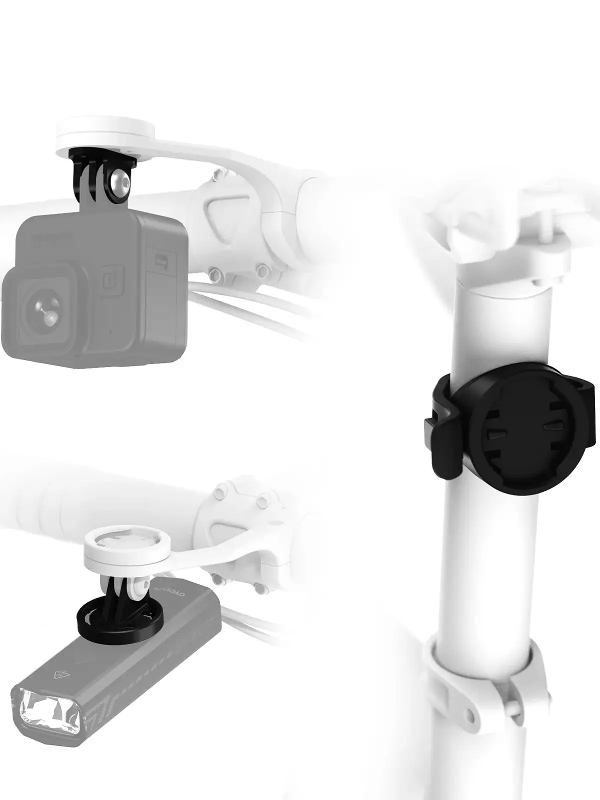 AliExpress CYCLAMI Bicycle Headlight Mount Taillight Holder Sport Camera Bracket Adapter Quick Release Bike Accessories