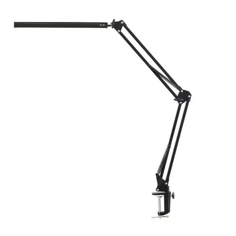 Long arm LED desk lamp, folding beauty manicure embroidery eye protection clip desk lamp