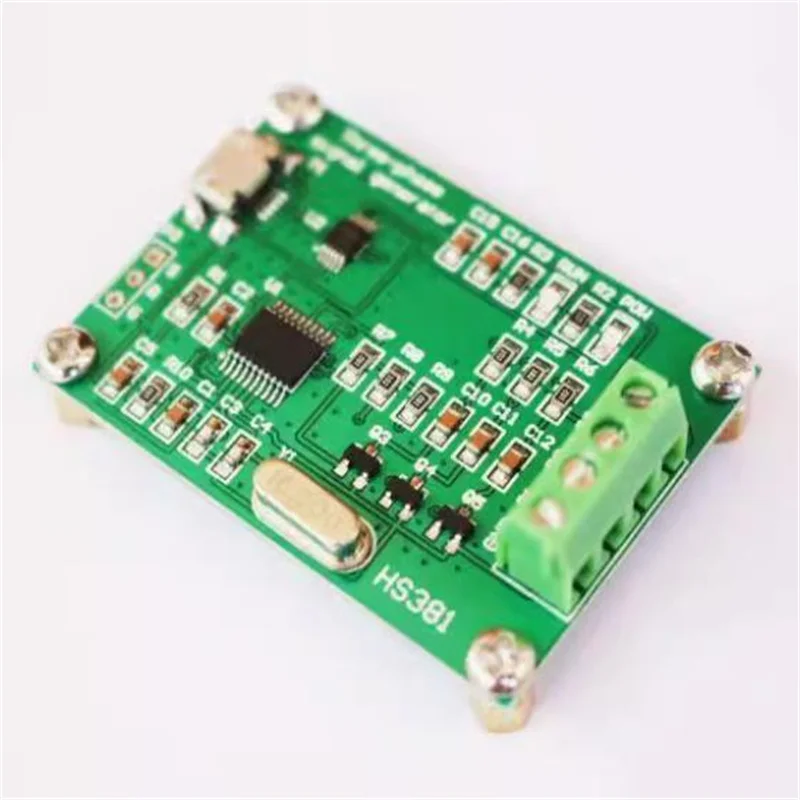 USB three-phase sine signal generator with adjustable phase range of 0-360 degrees and frequency range of 0.1-2000Hz