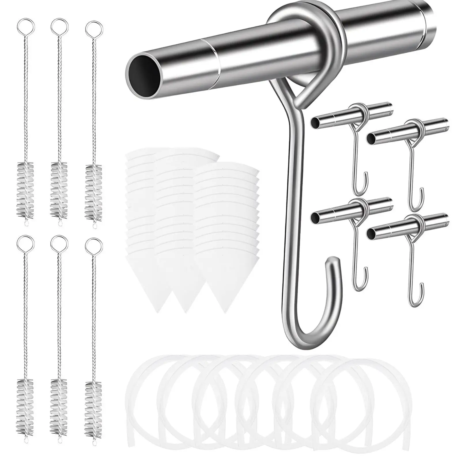 

6Pcs Maple Tree Syrup Tapping Kit Professional Simple Installation Lightweight for Personal Use Sturdy Brush and Filter Papers