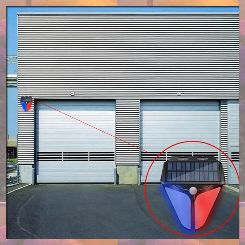 Лидер продаж, беспроводная сигнализация на солнечной энергии, светочувствительная сигнализация человеческого тела с водонепроницаемой функцией для наружного предупреждения