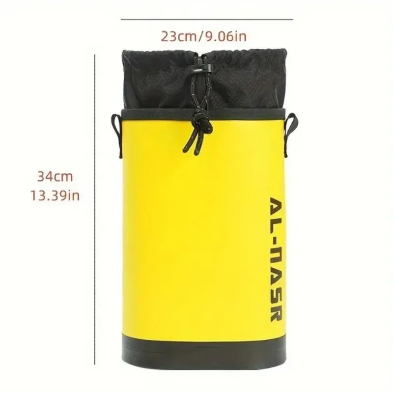 Portable Outdoor Tool Kit Wear-resistant 5L High-Altitude Operation Tool Bag Drawstring Internal Pocket Multipurpose Pouch