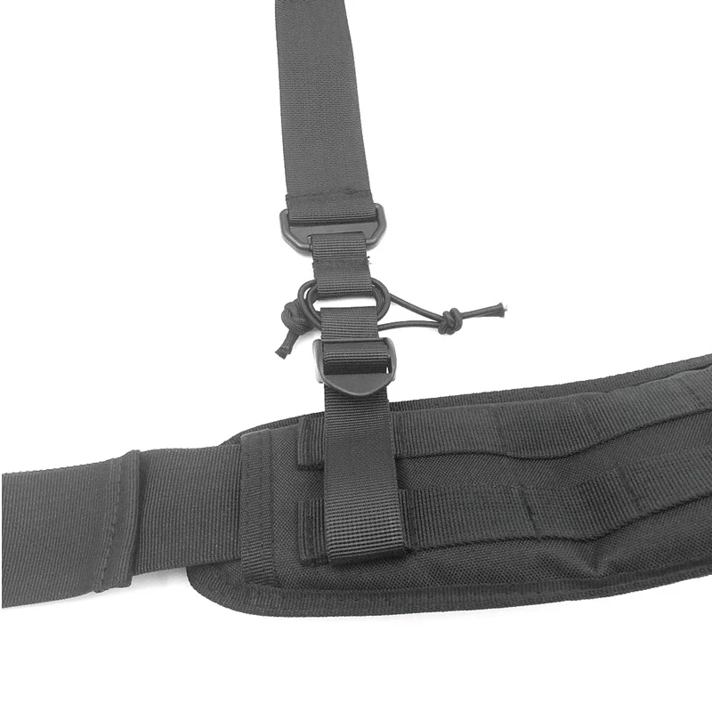 Outdoor Tactical Multi-functional MOLLE Harness Waistband X Combination Weight Strap