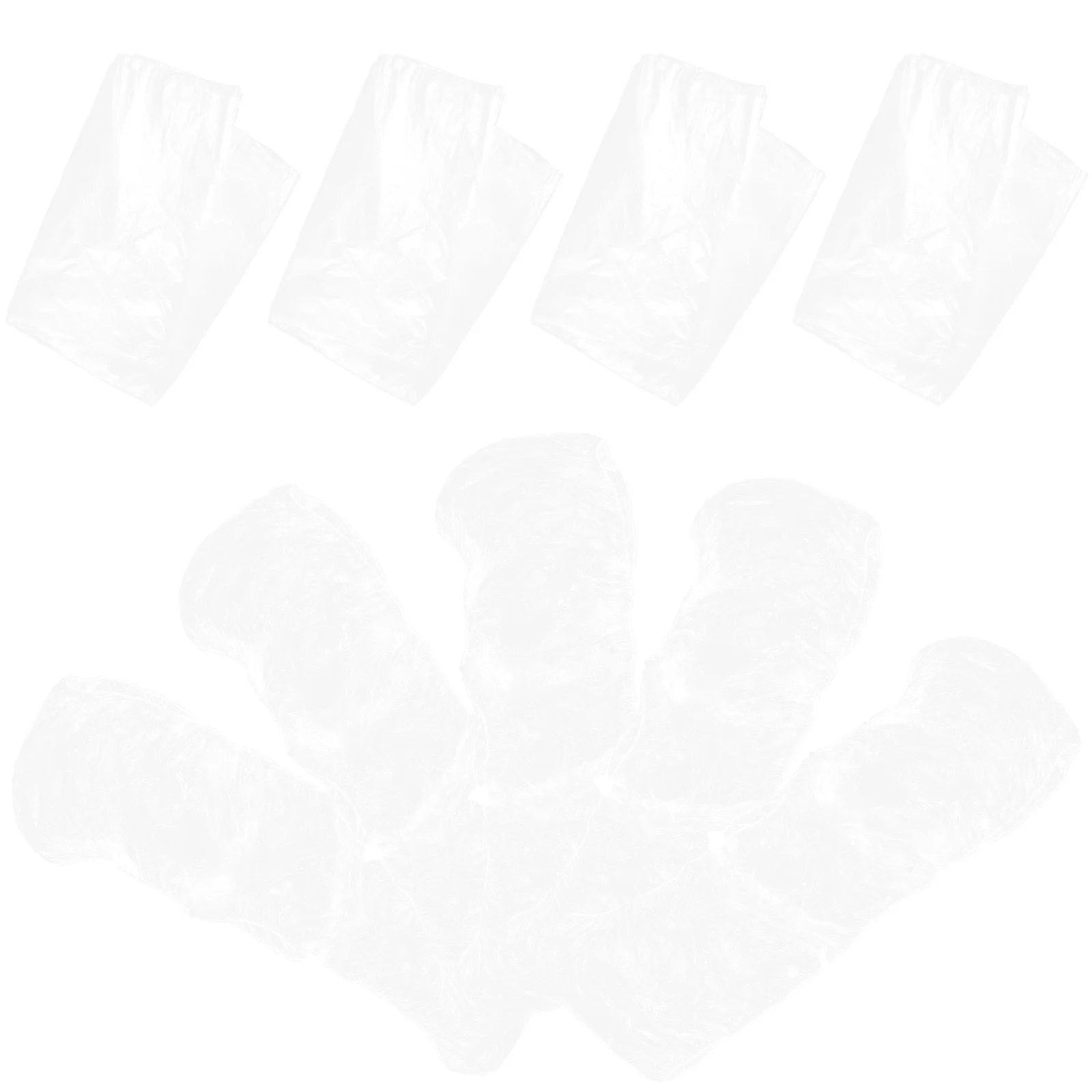 

1 set 1 Set Plastic Seat Covers Disposable Car Seat Protector Steering Wheel Cover For Auto Interior Covers Trucks Cars