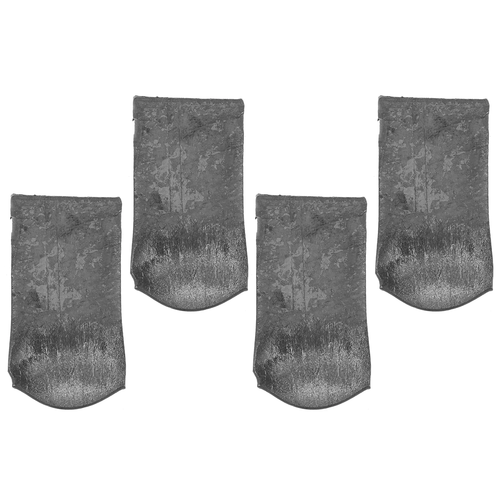 

4pcs Hoe Head Fixer Parts Garden Hoe Replacement Sturdy Iron Axe Wedge Lightweight Durable For Long Term Use Hand Tool