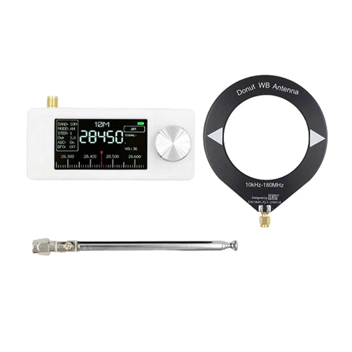A03R SI4732 Radio SMA Interface Radio 10Khz-180Mhz High Sensitivity Full Band Radio LSB USB AM FM Pocket Mini Radio