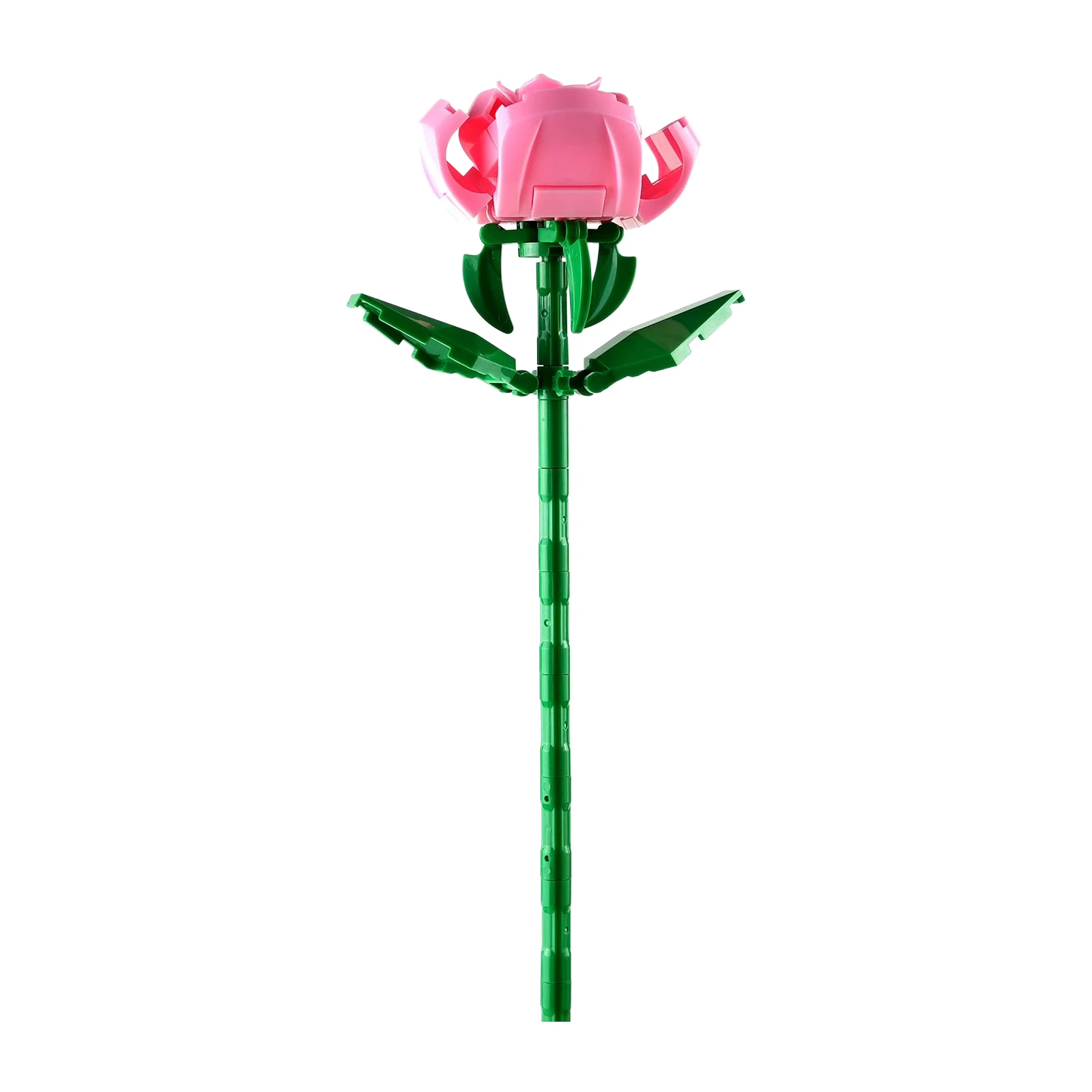 Pretty Building Blocks Flowers Rose Lavender Lily Simulation Flower MOC Bricks Home Decoration Valentine's Girl Gifts 8735 9093