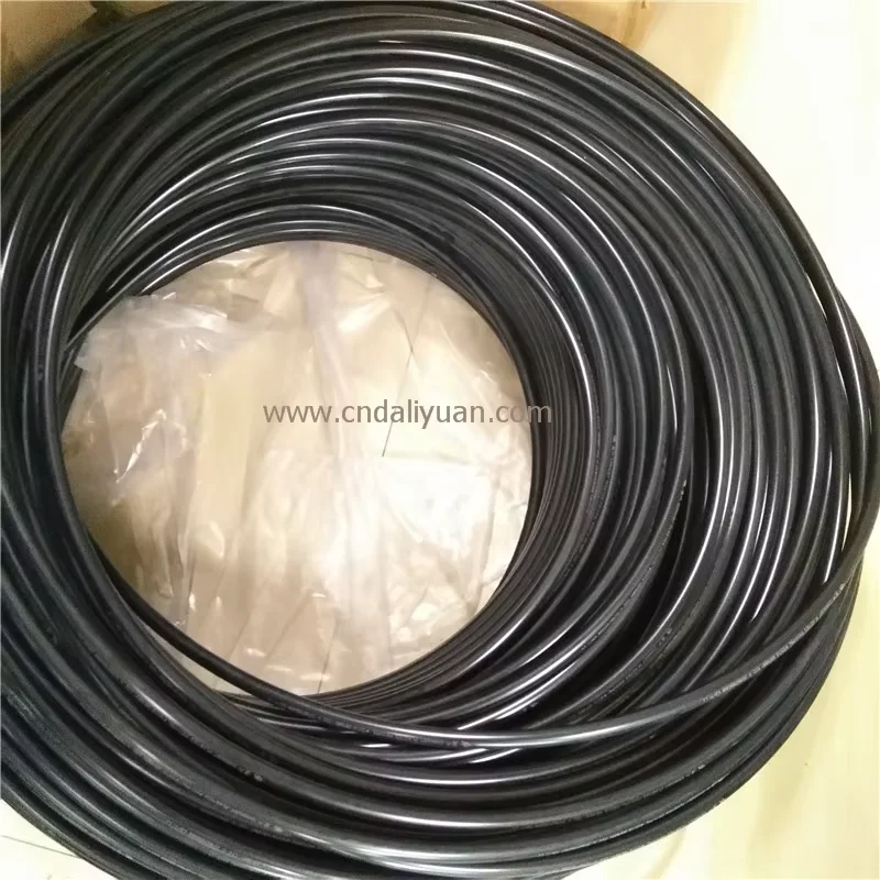 ID9 High quality 12*9 black color Nylon pipe fule line 12mmx1.5mm PA11 nylon tube nylon line 5 meters a lot