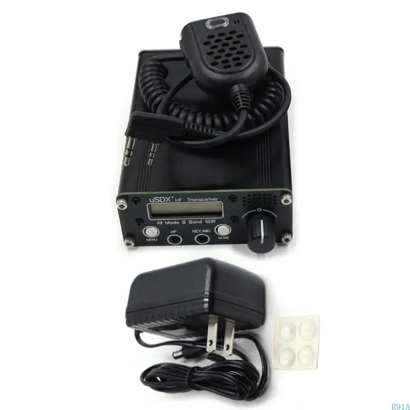 R91A USDX+HF 8 Band Radio Device com alto -falante e placa circuito exclusiva